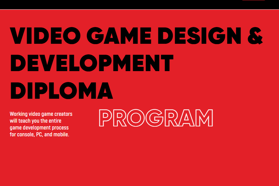 Video Game Design & Development Diploma Program at Toronto Film School